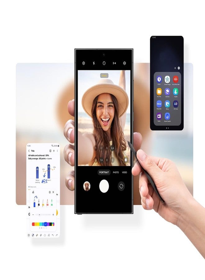 كاوشونغ قلم ستايلس جالاكسي إس 24 ألترا بدون بلوتوث، بديل لقلم ستايلس سامسونج جالاكسي إس 24 ألترا، طرف دقيق 0.7 مم للدقة، إصدار أمريكي، EJ-PS928BYEGUS (رمادي داكن) - Image 4